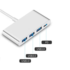 Type-C to USB 3.0 with Type c Charging Port Adapter Extension USB Charger for Mobile Phone