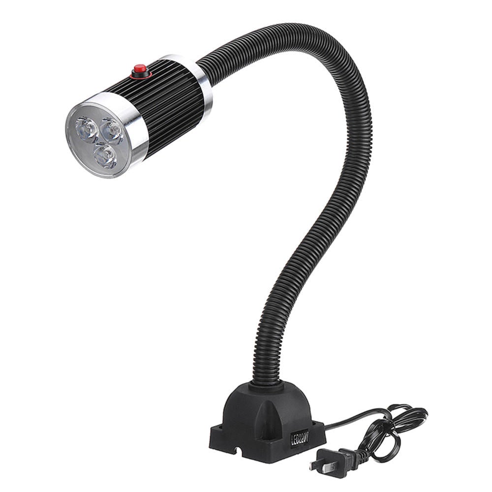 110-220V 9W Magnetic Base Work Light Aluminum Alloy Working Tool For CNC Machine