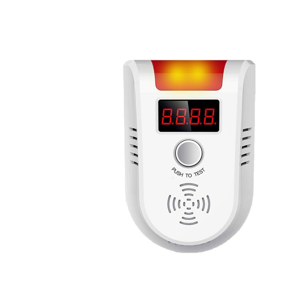 GAS Detector Alarm Wireless Digital LED Display Leak Combustible Gas Detector For Home Alarm System