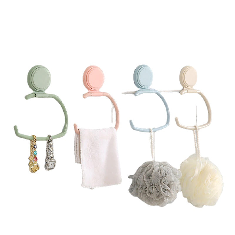 Bathroom Toilet Paper Holders Hanging Holder Organizer Towel Holder Hanger Rack