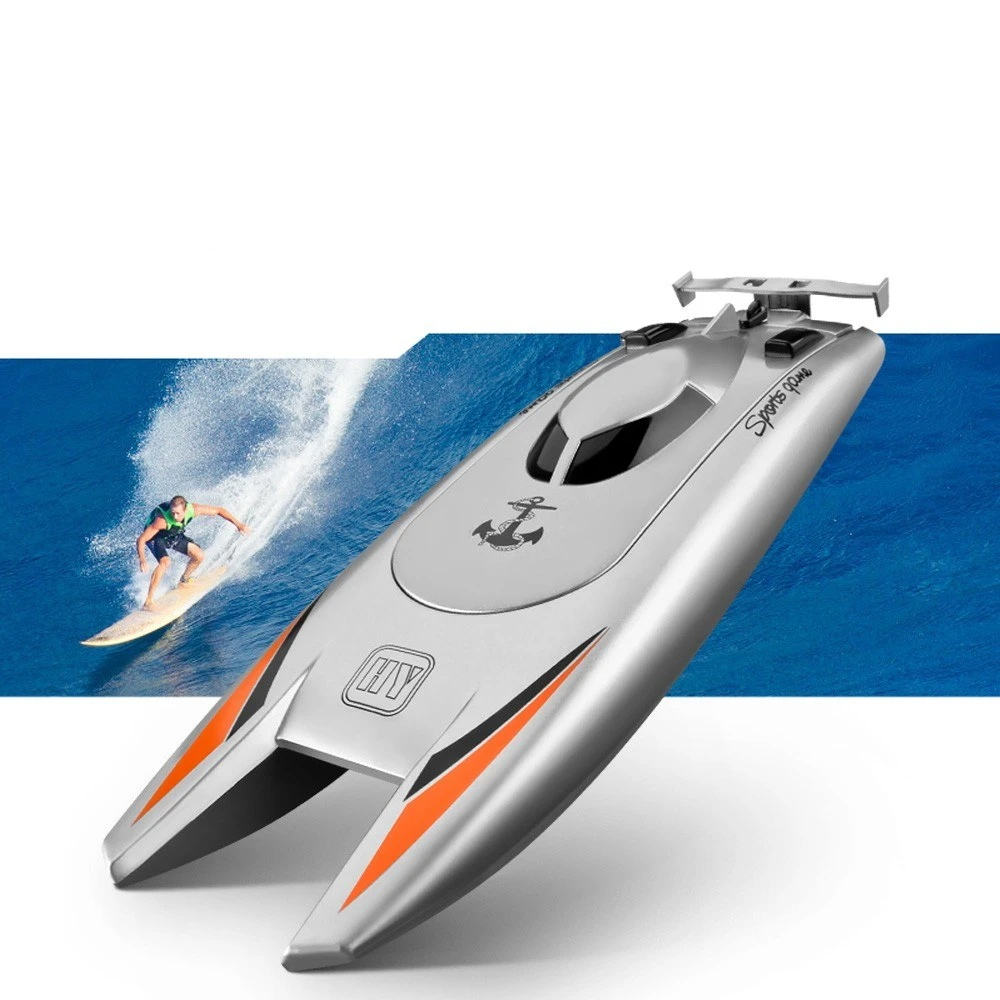 25KM/H High Speed Racing Boat 2 Channels Remote Control Boats for Pools