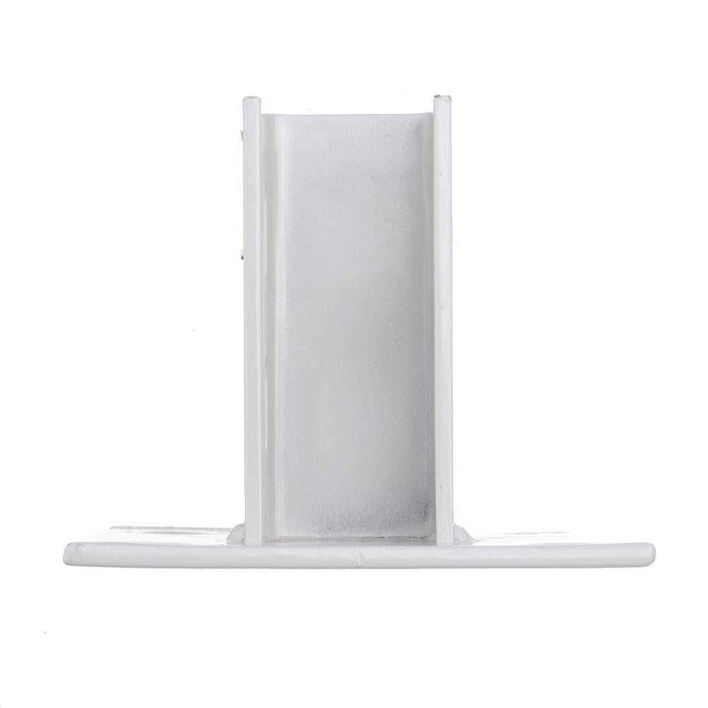 Aluminum Extrusions Square Foot Connector Cup Ground Fence Guardrail Base Accessories