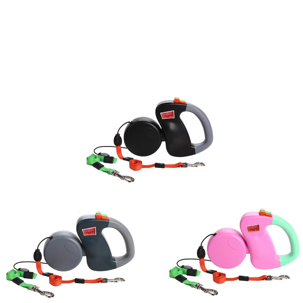 Two Dog Retractable Leash Dual Retractable Leash