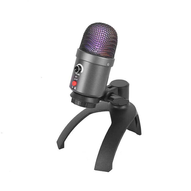 Condenser Microphone USB Cardioid Pattern Noise Reduction with Stable Tripod