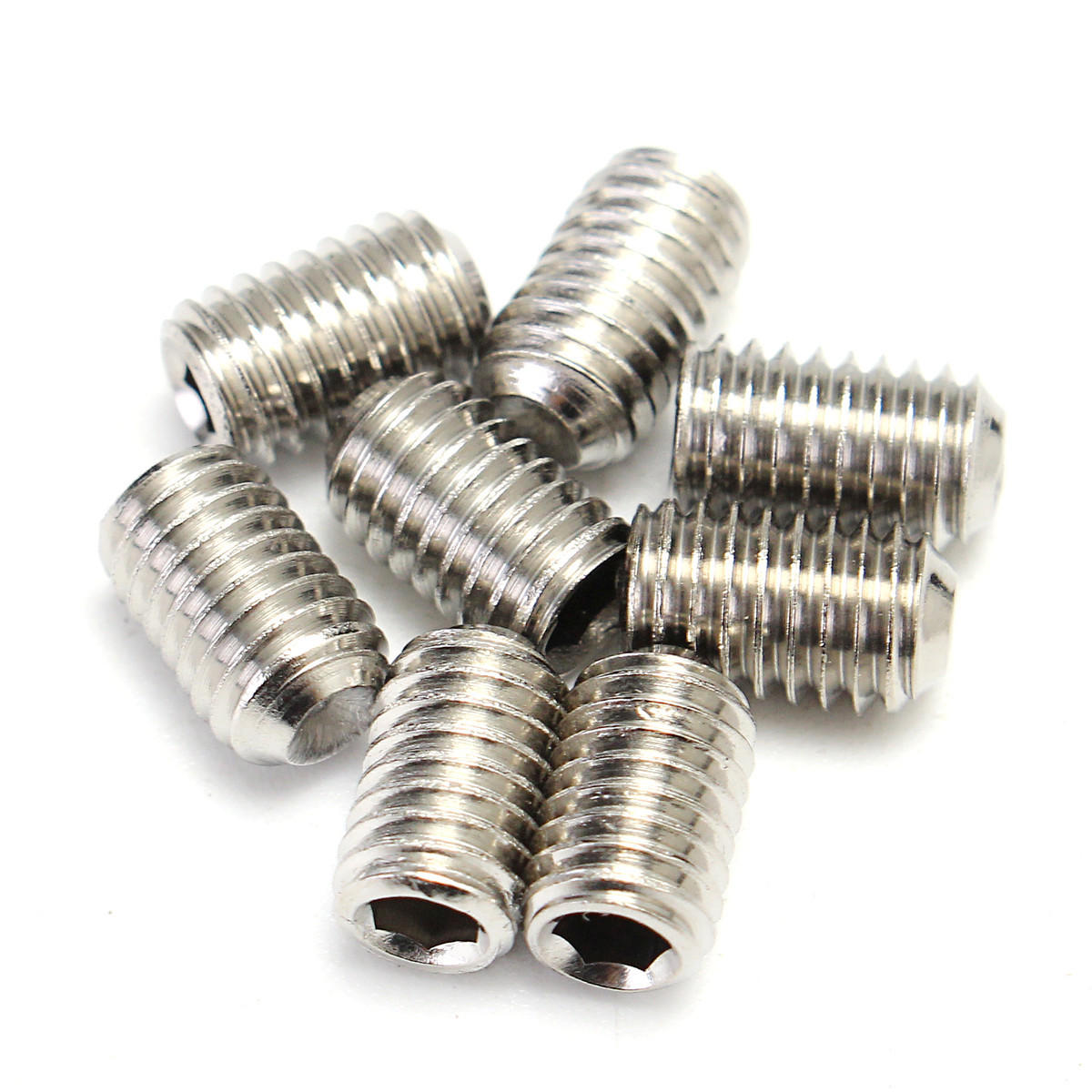 M3 M4 M5 M6 M8 304 Stainless Steel Hex Socket Screws Assortment 200pcs
