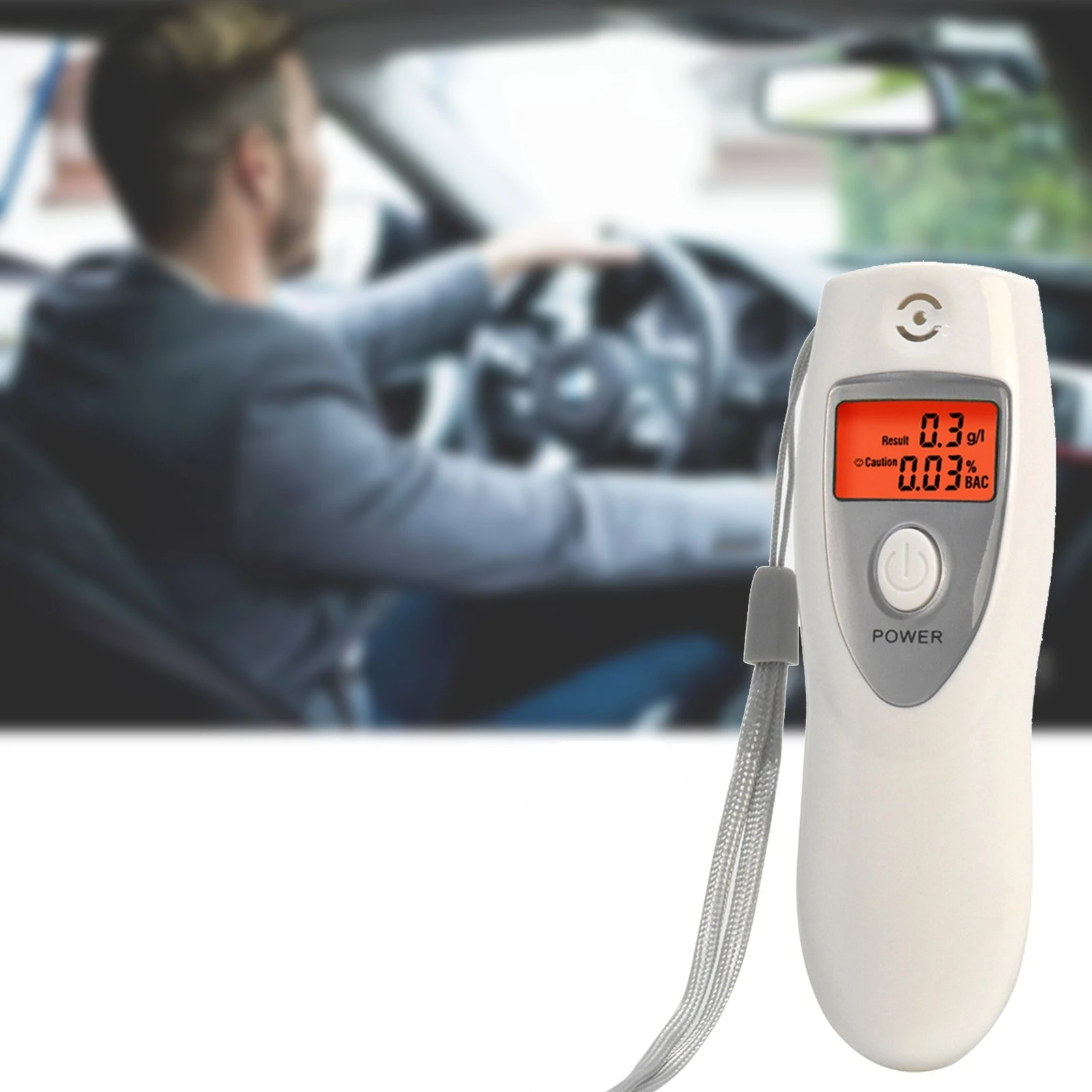 Portable Breathalyzer Digital Breath Alcohol Tester