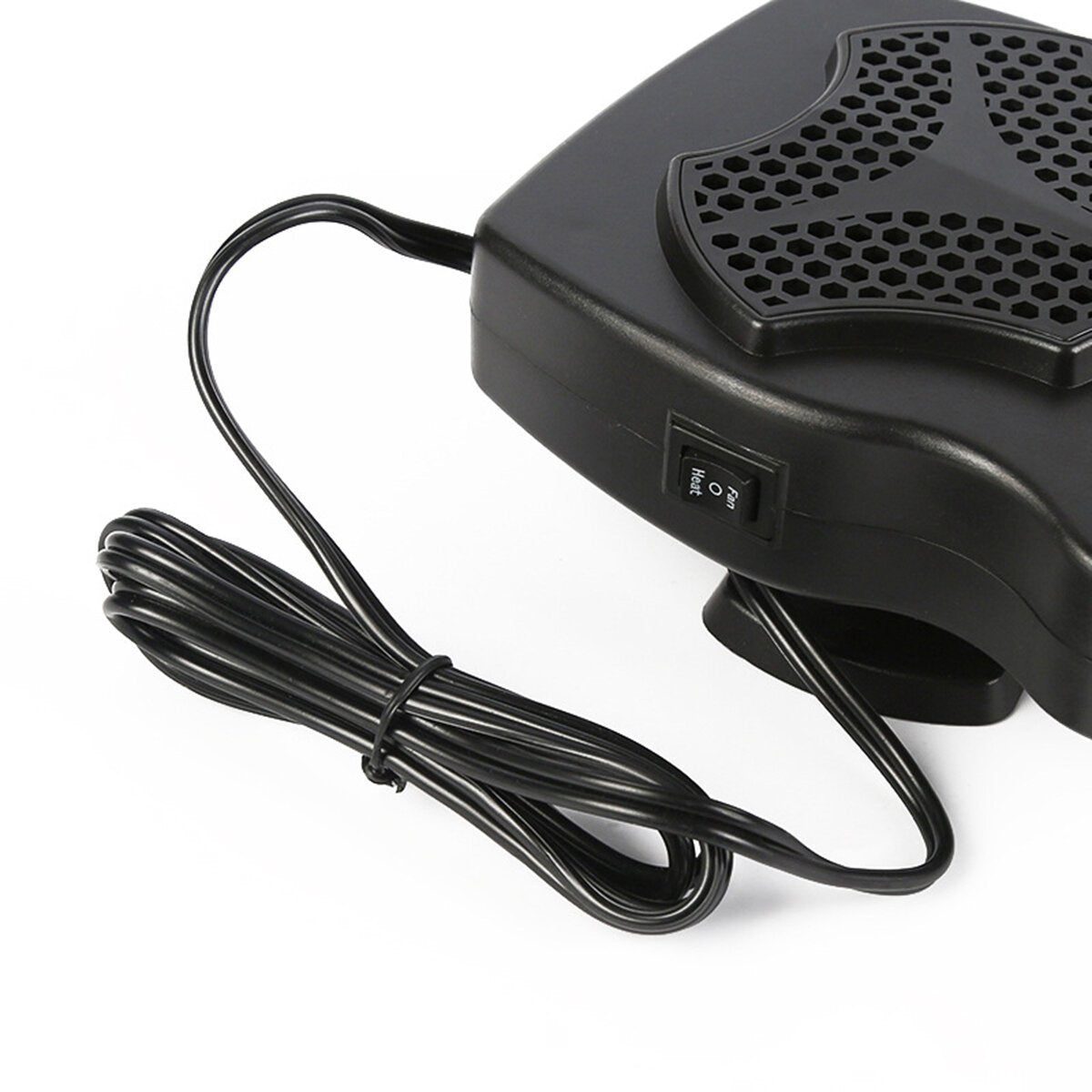 150W Car Heater Cooling Fan Defroster Demister 360 Rotation Detachable Base