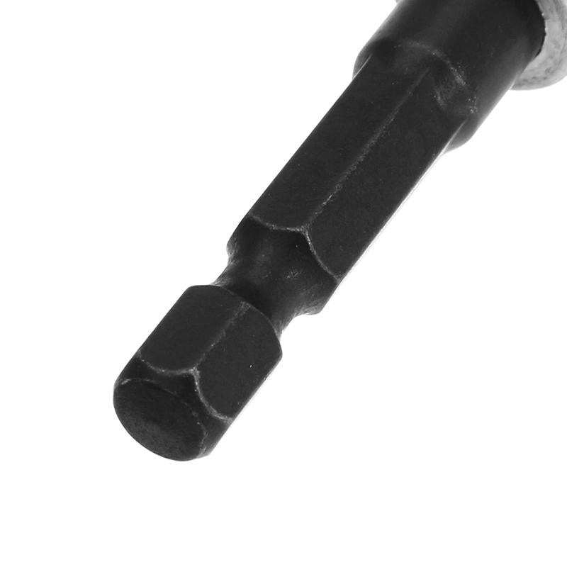 3Pcs Power Screwdriver Extension Bar Adapter Black Anti-rust Coating Power Tool Bits