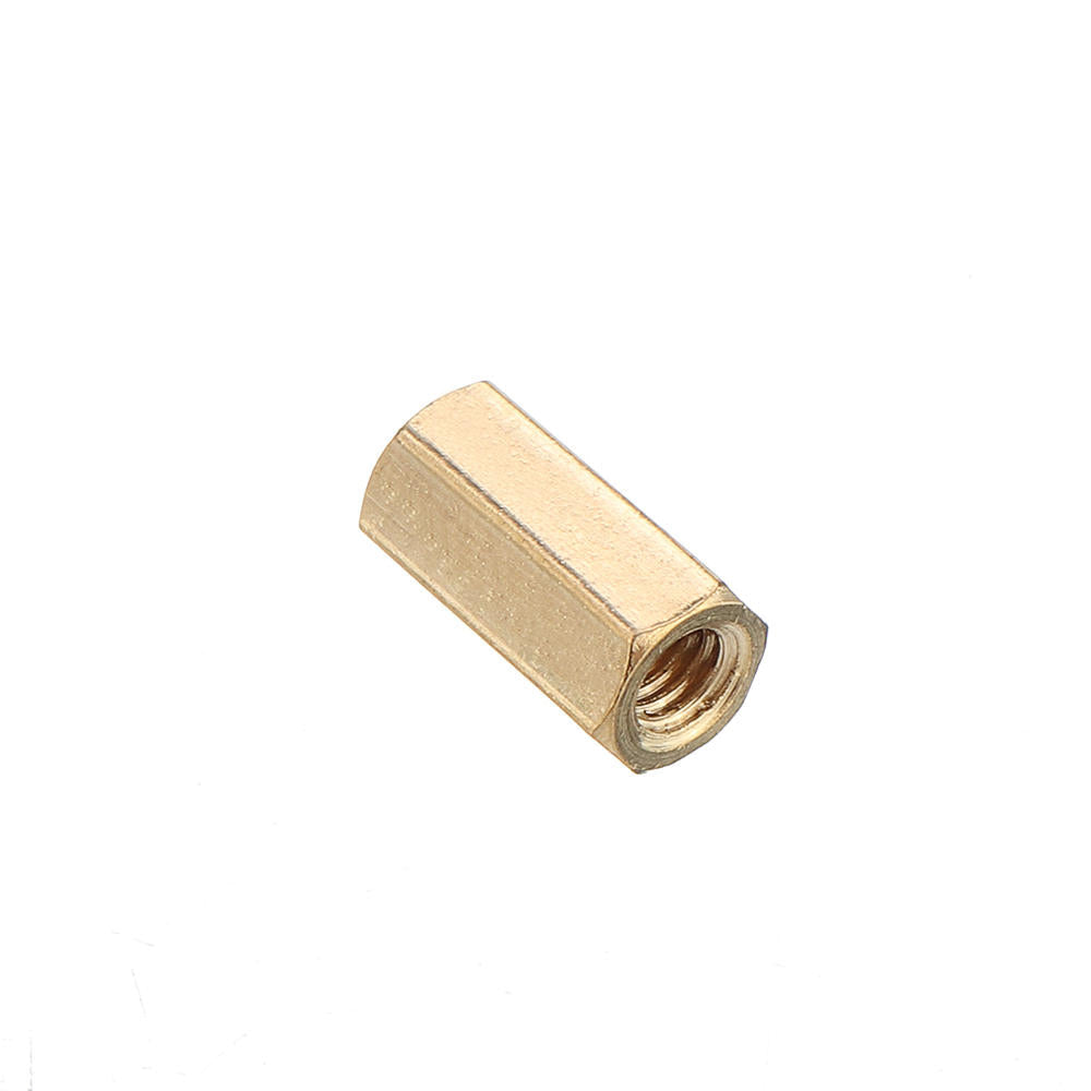 M4BH2 136Pcs M4 Brass Hex Column Standoff Support Spacer Pillar For PCB Board Screw Nut Assortment Set