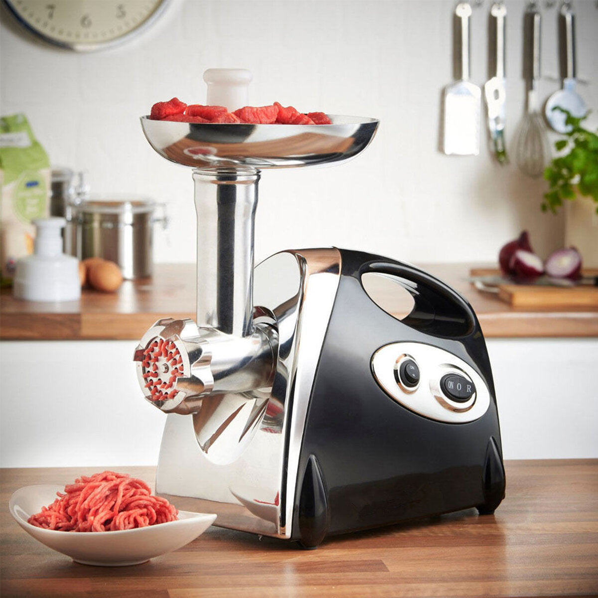 Electric Meat Grinder Heavy Kitchen Mincer Sausage Stuffer Maker Filler Food Processor Machine Electric Meat Slicer