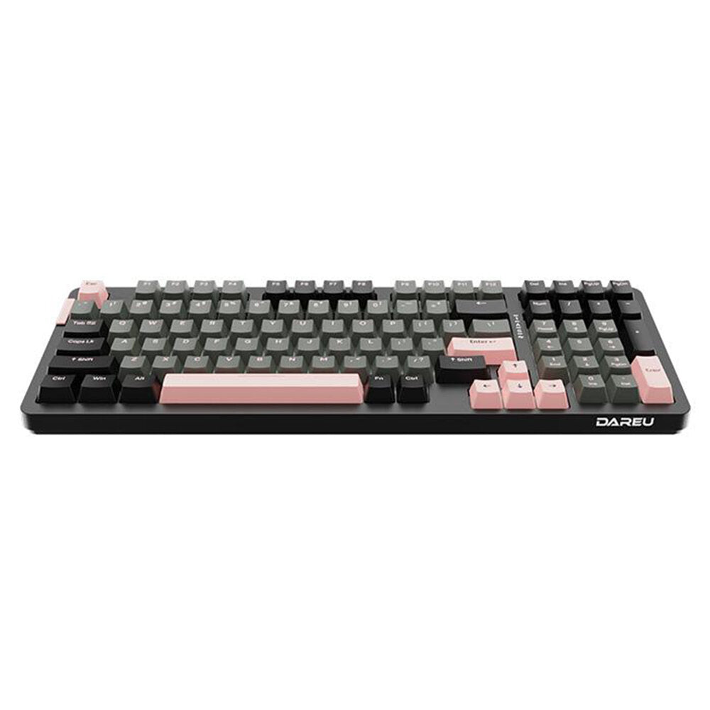 Customized Mechanical Gaming Keyboard 97 Keys Wired Type-C PBT Keycaps Hot Swappable Gasket Structure Set RGB Backlit with Supplement Keycaps