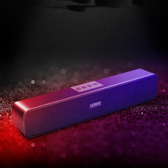 Wireless Bluetooth Smart Soundbar TV Speaker Home Theatre Echos Wall Computer TV Desktop USB Speakers U Disk AUX in