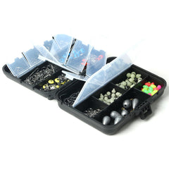 251Pcs Fishing Accessories Set Kits Including Beads Rolling Hook Swivel Connector