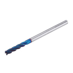 4 Flutes R0.5 Ball Nose Milling Cutter HRC60 Tungsten Carbide NACO Coated Milling Cutter
