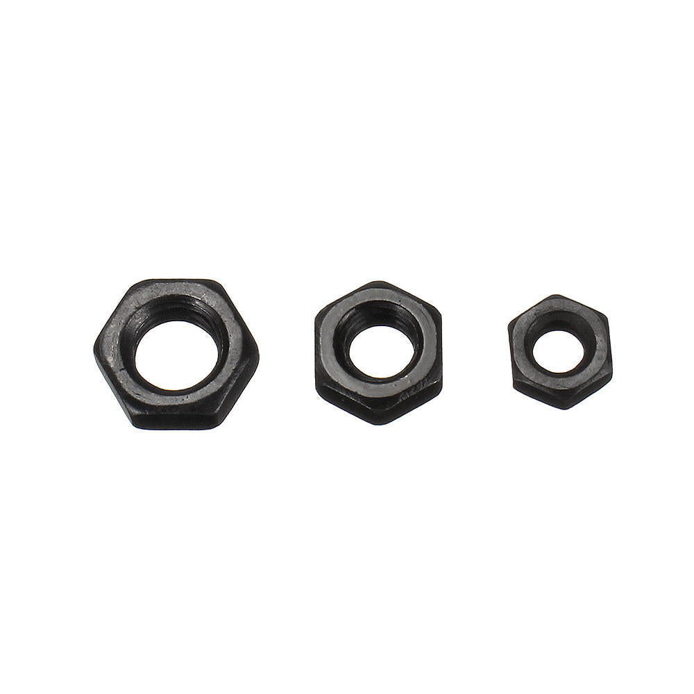 460Pcs M3 M4 M5 Flat Head Hex Socket Screw Carbon Steel 10.9 Grade Bolt Nut Assortment Kit 8-20mm