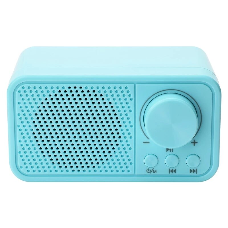 Bluetooth 5.0 Portable Mini FM Radio Receiver Speaker MP3 Player Support TF Card USB Waterproof Large Capacity Battery