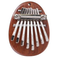 8 Keys Thumb Finger Piano Kalimba Kid Beginner Practical Wood Muscial Instrument