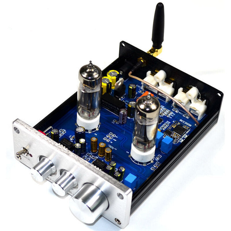 Electronic Tube Tone Preamp Bluetooth Power Amplifier