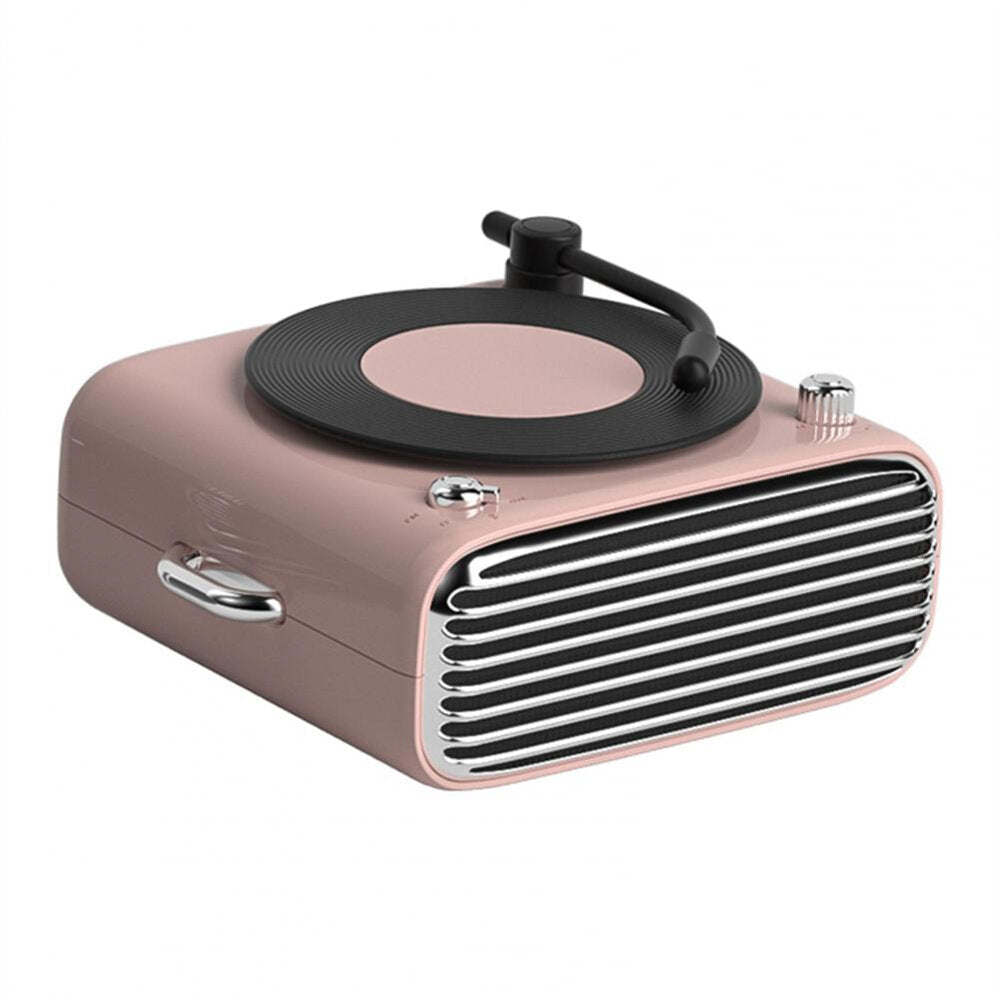 Wireless Speaker 6D Surround Sound Bluetooth 5.0 Record Aroma Diffuser Subwoofer AUX TF Card Player with 1000mAh Battery