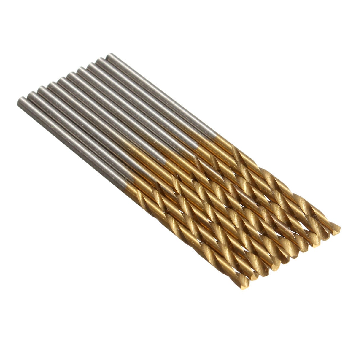 3 SET 1/1.5/2/2.5/3mm HSS Titanium Coated Twist Drill Bits 50PCS/SET High Speed Steel Drill Bits