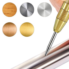 10pcs Step Drill Bit Set 1/4 Inch Hex Shank 5 Flute Countersink with Automatic Center Punch