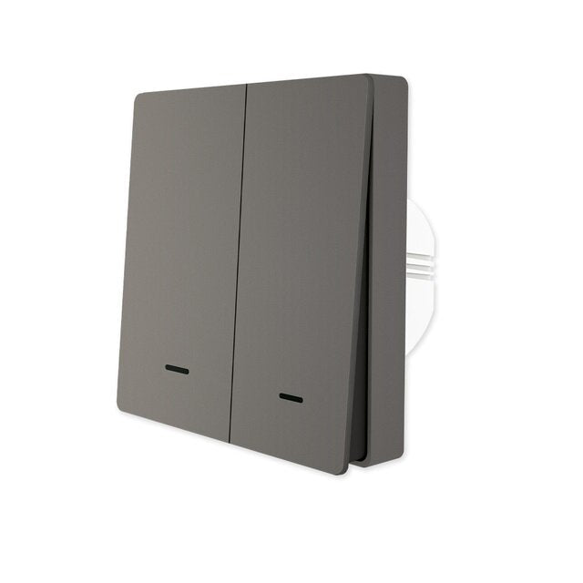 Smart Light Switch No Neutral Wire No Capacitor Remote Control Works with Alexa Google Home