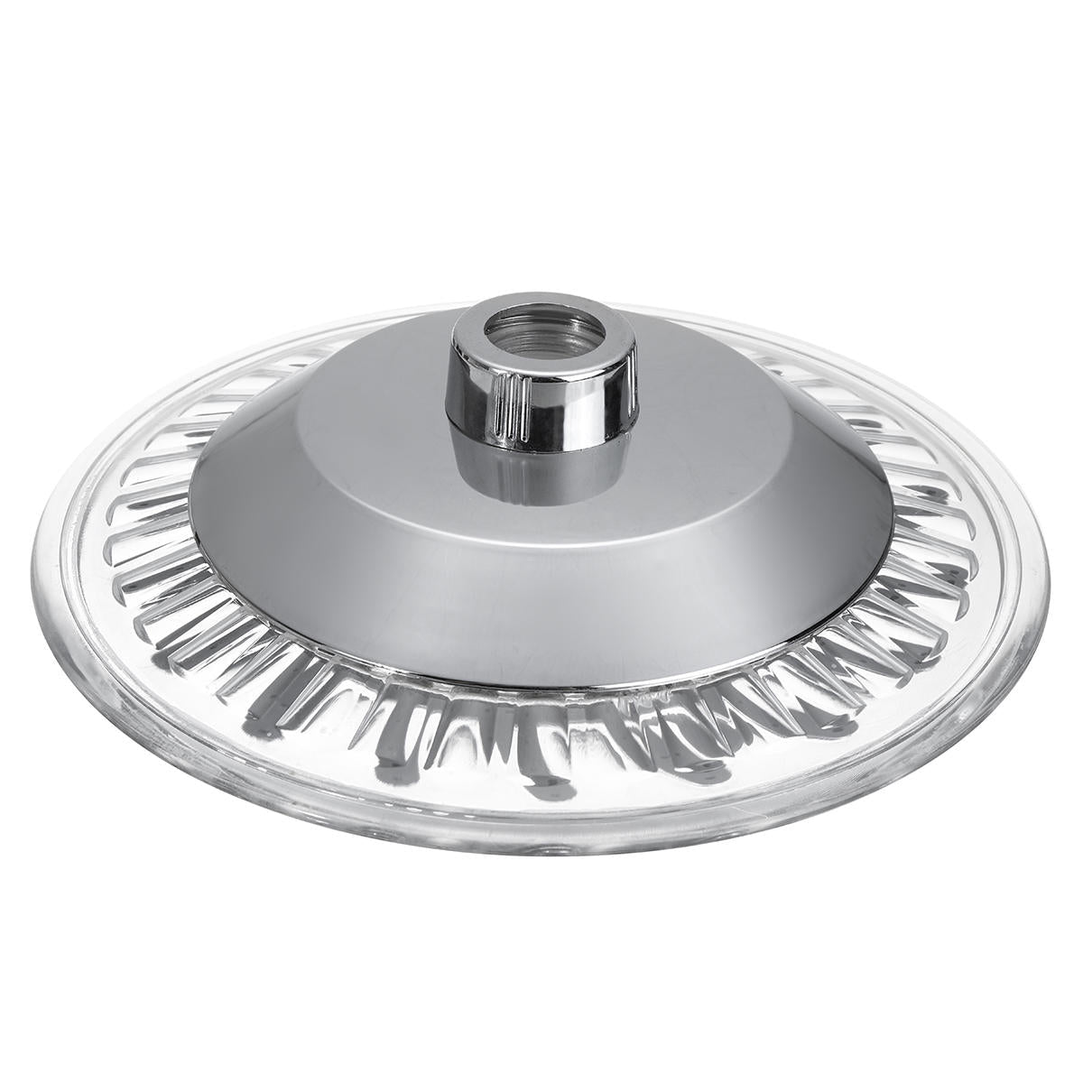 7 Colors Automatic LED Light Changing Round Top Shower Head Bath Rainfall Showerhead High Pressure