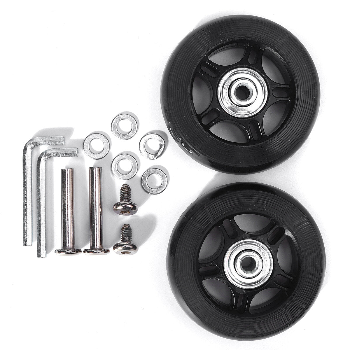 40/43/70 Luggage Suitcase Wheels Replacement Universal Swivel Repair Kit