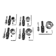 5Pcs Saw Tooth HSS Drill Bit Hole Set Stainless Steel Metal Alloy 16-30mm