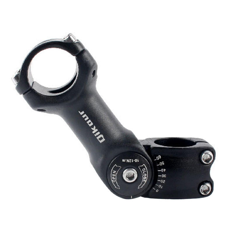25.4/31.8mm 60° Adjustable Bike Stem Riser Road Mountain Bicycle Cycling Accessories