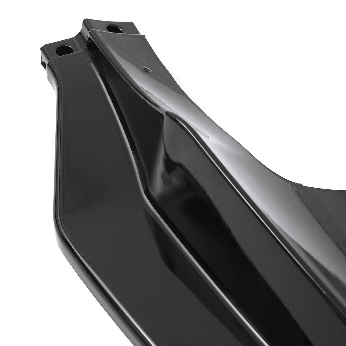 Black Front Bumper Lip Spoiler M Sport 3PCS For BMW 3 Series