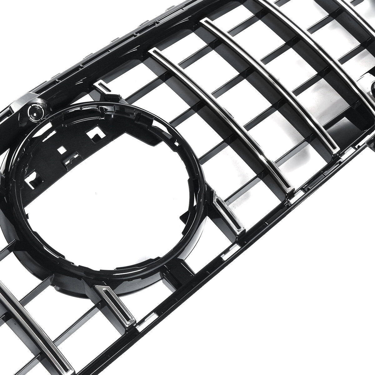 GT Style Chrome Front Bumper Grille Grill For Mercedes CLA Class