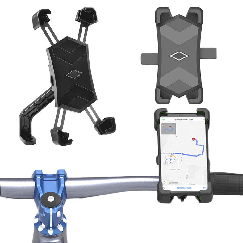 4-Claws Automatic Locking Phone Bike Holder 360 Adjustable Cycling Universal GPS Rack For MTB Bicycle Motorcycles