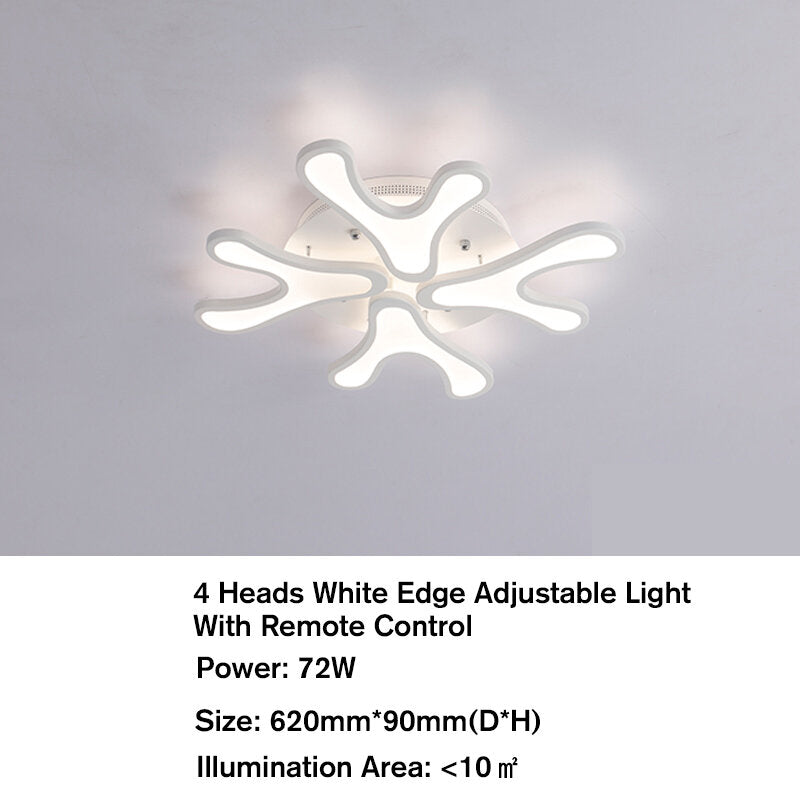 LED Modern Ceiling Light For Living Dining Room Bedroom Deer Antler Chandelier