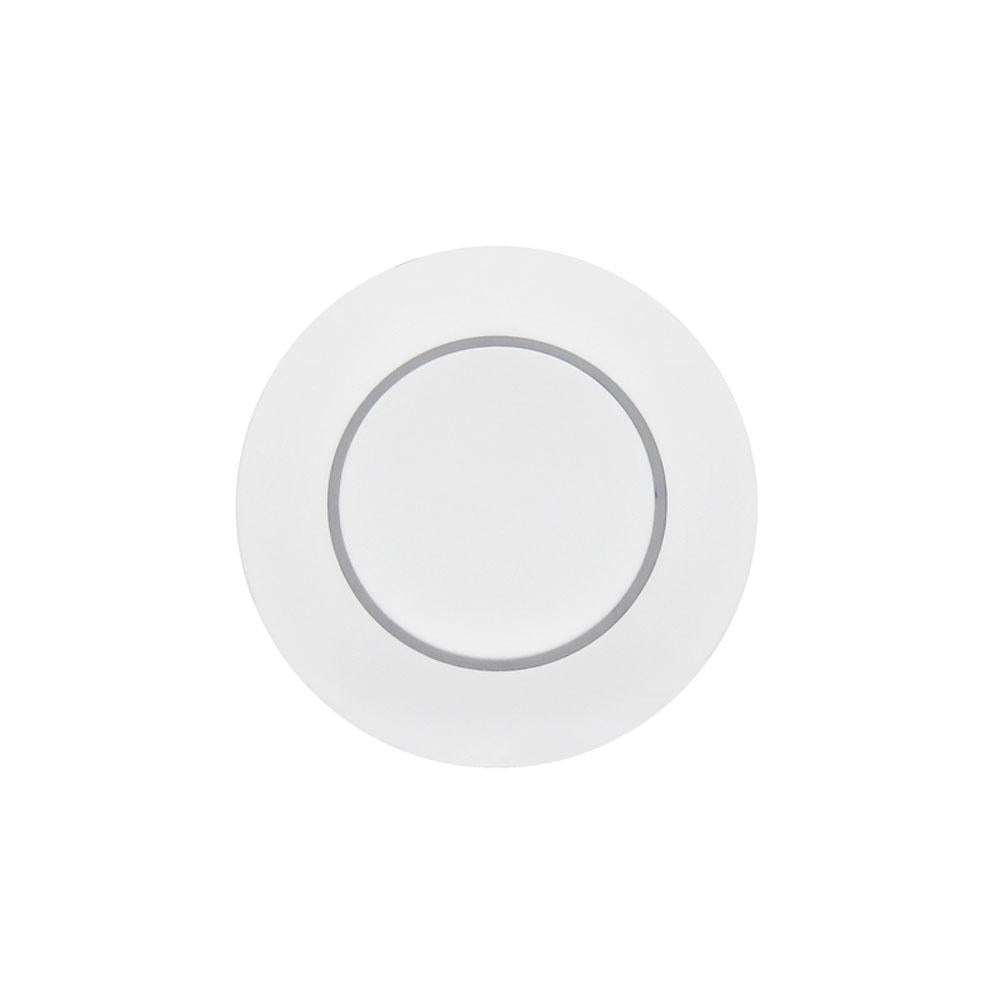 Wireless Remote Control 1 Button Round Remote Control Switch EV1527 Chip Learning Type 5pcs Gray 3V 433Mhz