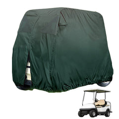 210D Oxford Cloth Golf Cart Cover Rain 2 Passenger Waterproof Outdoor Dustproof Golf Cart Protector For Club Car Accessories