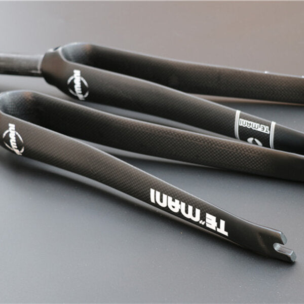 700C 3K T800 Full Carbon Fiber Bike Front Fork V-Brake Bicycle Bike Road Fork