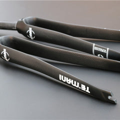 700C 3K T800 Full Carbon Fiber Bike Front Fork V-Brake Bicycle Bike Road Fork