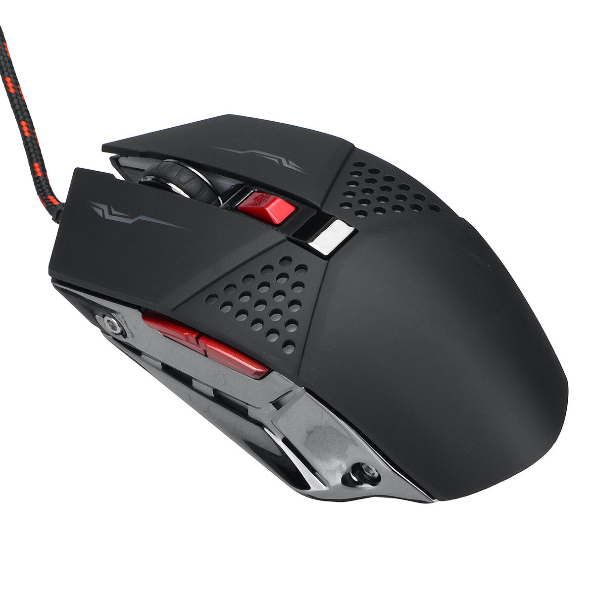 4-in-1 Set 4Pcs 104 Keys Gaming Keyboard + 1600DPI Mouse + 3.5mm Headset + Mouse Pad Combo
