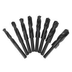 8pcs 9/16 to 1 Inch HSS 4241 Twist Drill Bit Hole Cutter for Wood Plastic Aluminum