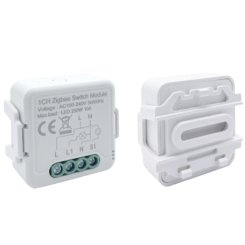 Switch Mini On-off Device APP Mobile Phone Voice Control Module Works with Alexa Google Home 1CH