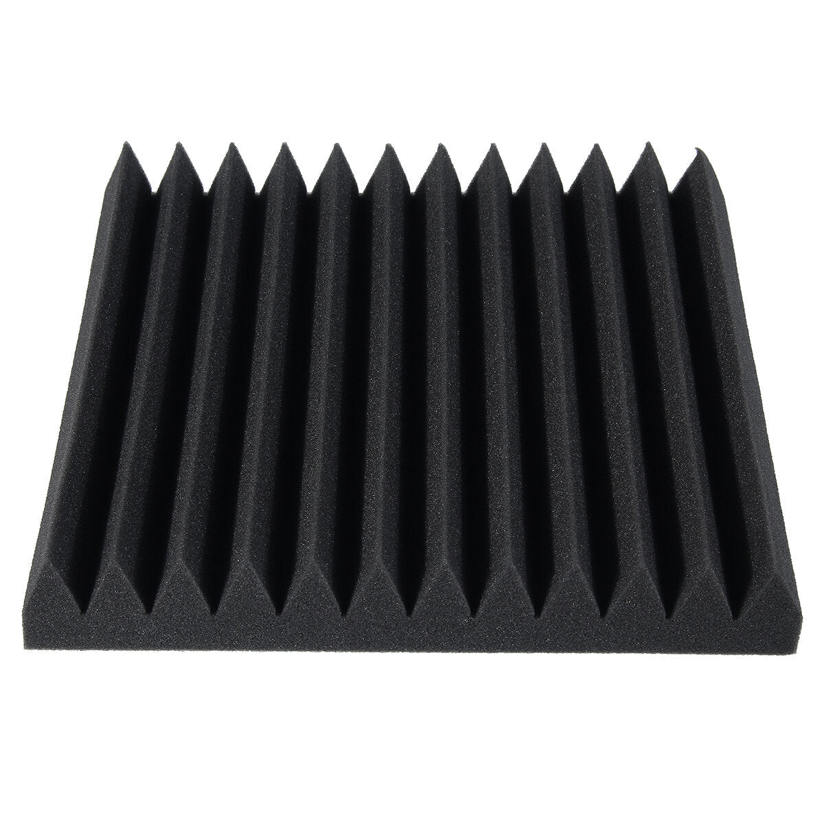 6Pcs Triangular Sound Insulation Cotton KTV Muffler Sponge Foam Pad Wall Absorption