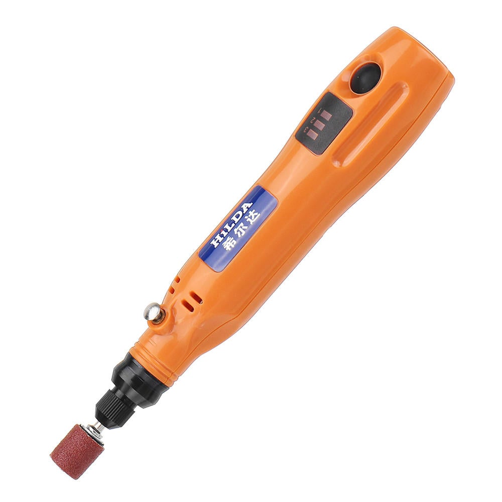 132pcs 120 Grit 1/4 3/8 1/2 Inch Sanding Drum with Sanding Mandrel Rotary Tool Accessories