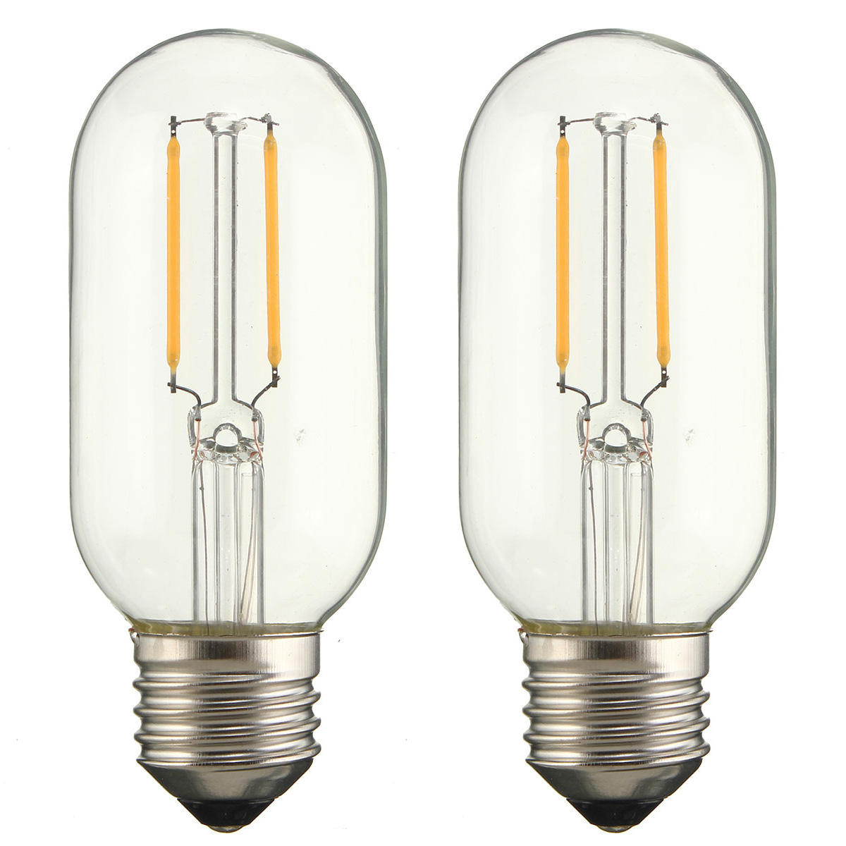 Dimmable E27 E26 2W COB Retro Vintage Edison Warm White 120Lm Light Lamp Bulb AC110V AC220V