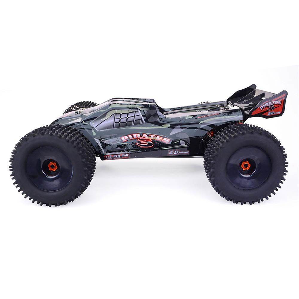 2.4G 4WD 80km/h 120A ESC Brushless RC Car Full Scale Electric Truggy RTR Model