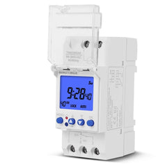 Heavy Duty Backlight Large LCD Display Digital Bell Timer Controller with Settable Ring Length for School or Factory 16A/30A