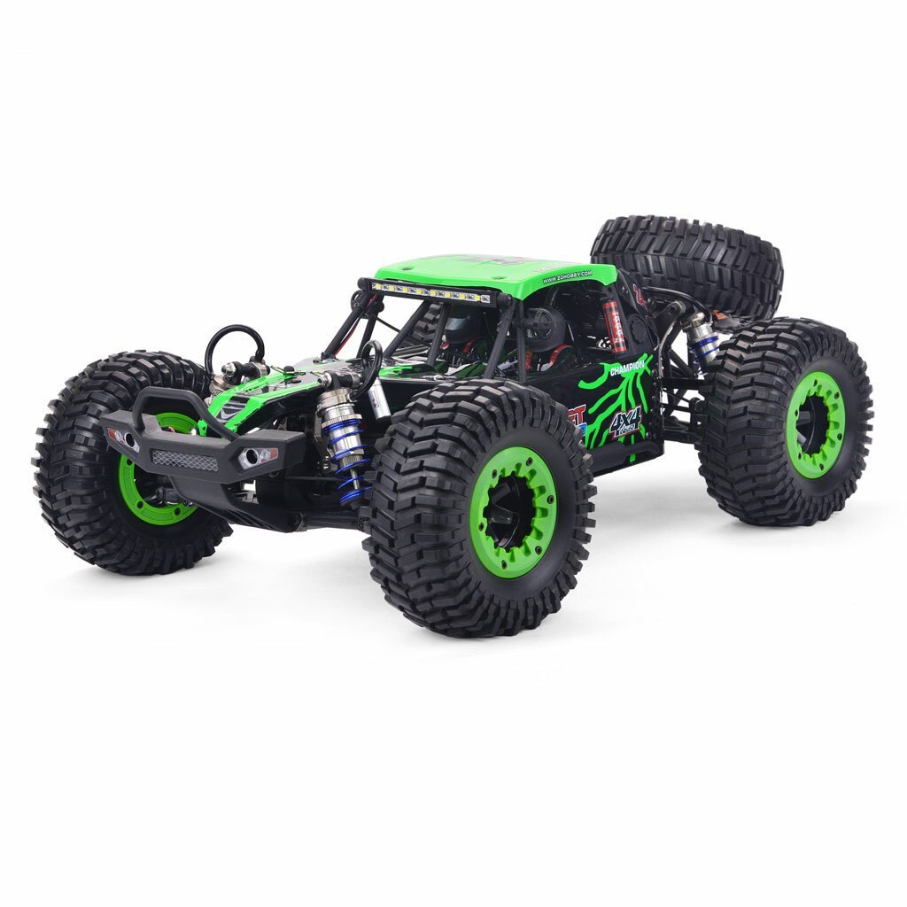 4WD 2.4G Desert Truck Brushless RC Car High Speed Off Road Vehicle Models 80km/h W/ Spare Tire