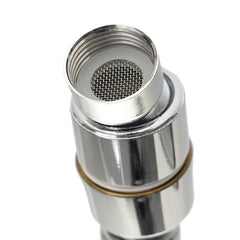 G1/2 Rain Shower Head Square Chrome Wall / Ceiling Mounted Bathroom Top Sprayer Faucet Stainless Steel