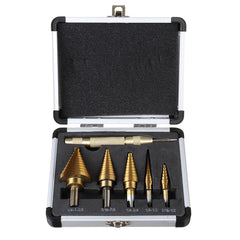 3/5/6pcs HSS Step Drill Bit Set Cone Hole Cutter