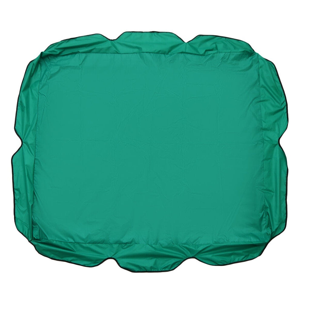 Three-seat Swing Ceiling Canopy Dust-proof Shade Waterproof for Outdoor Courtyard